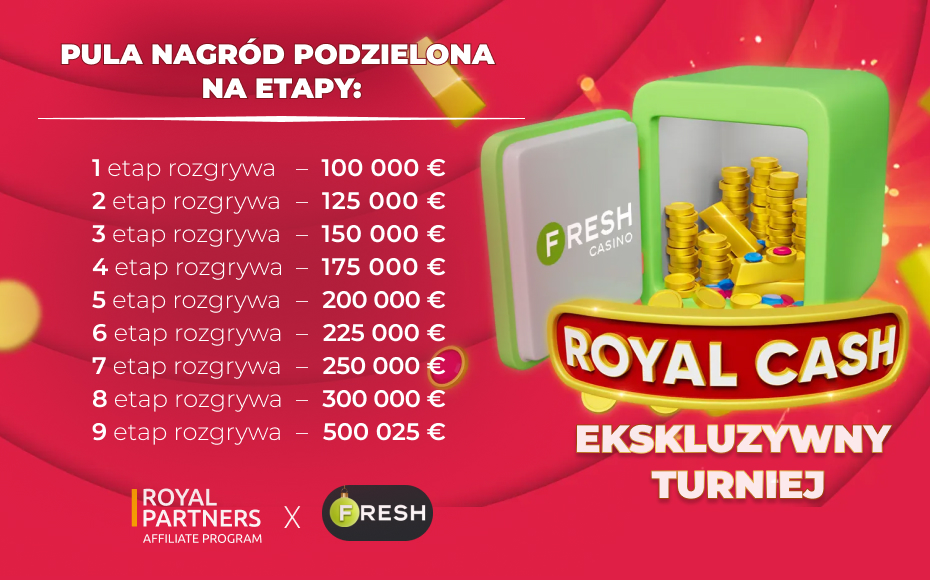{22} turnieju w Fresh Casino organizowanym przez Royal Partners.