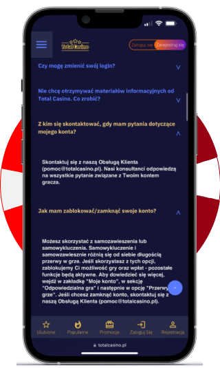 Jak zamknąć konto w Total Casino PL?', 'zależny dostęp do konta w kasynie.', 'odpowiedź jak usunąć konto', 'zamknięcia konta w Total:', 'Samodzielne zawieszenie', 'Samowykluczenie', 'Zamknięcie konta', 'Okres blokady', 'Od 24 godzin do 6 tygodni', '3 do 12 miesięcy', 'Do ewentualnego powrotu', 'Dokonywanie wpłat', 'Nie', 'Nie', 'Nie', 'Gra na prawdziwe pieniądze', 'Nie', 'Nie', 'Nie', 'Wypłata środków', 'Tak', 'Tak', 'Nie', 'Dostęp do dezaktywacji', 'Tak', 'Tak', 'Nie', 'Zalogowanie się na konto', 'Tak', 'Tak', 'Nie', 'Gra demo', 'Tak', 'Tak', 'Nie', 'Jak wyłączyć samowykluczenie?', 'skontaktuj się z obsługą Total', 'możliwe.', 'rozwiążesz, pisząc na adres', 'pomoc@totalcasino.pl', 'Wnioski z testów', 'Usunięcie konta w', 'Kasyno Total', 'pomoc.', 'Milan Rabszski', 'Milan Rabszski', 'to załatwić w ciągu kilku minut.', 'Napisz o swoich doświadczeniach', 'Dziękujemy za przesłanie opinii!', 'Prześlij kolejną recenzję