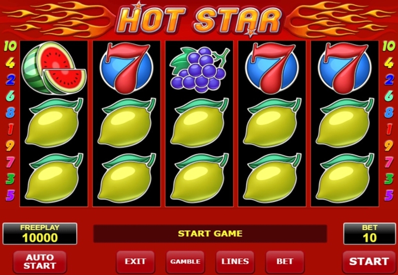 Amatic slot Hot Star Amatic slot Hot Star