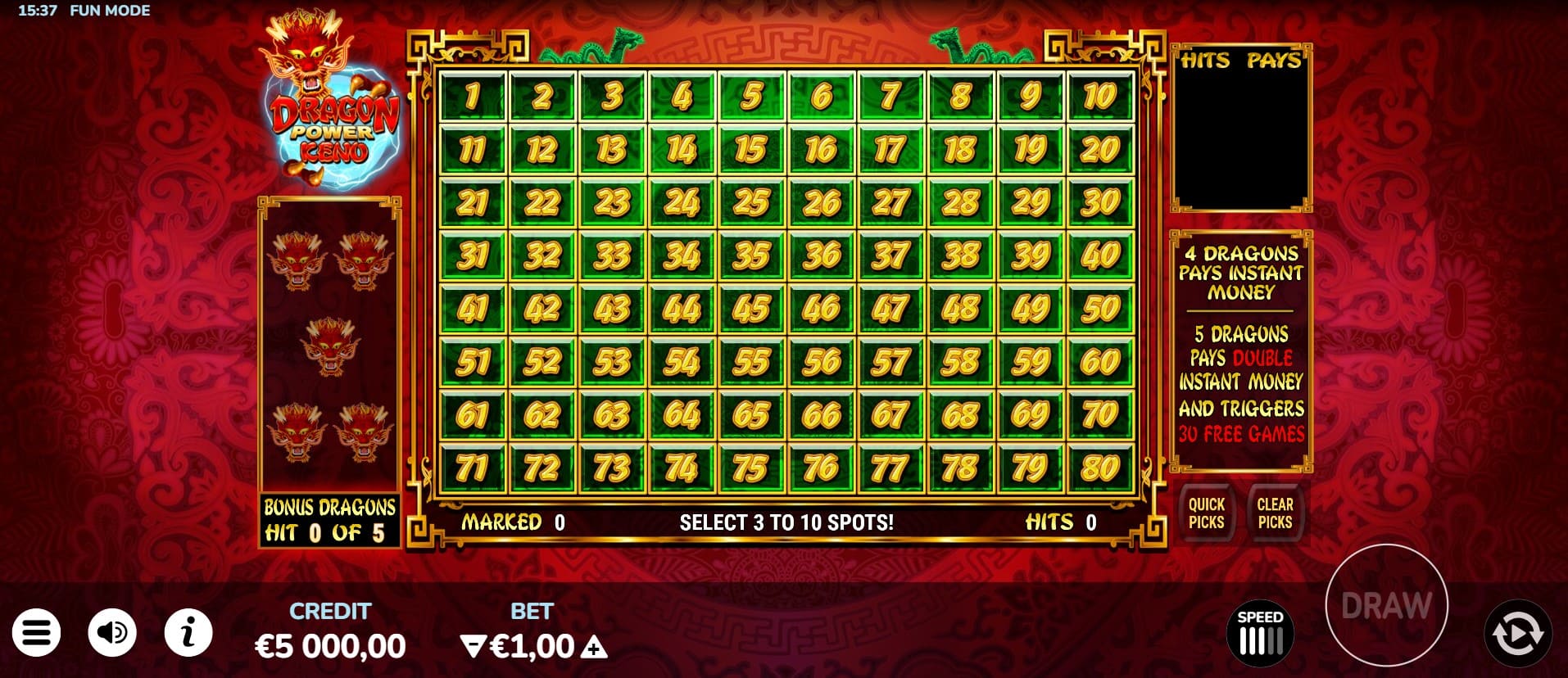 Moc Smoka Keno Moc Smoka Keno