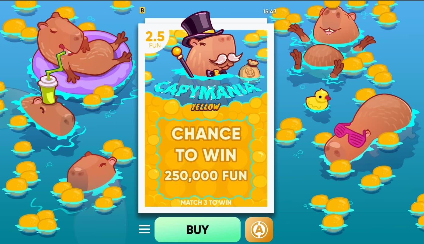 Capymania Yellow Capymania Yellow