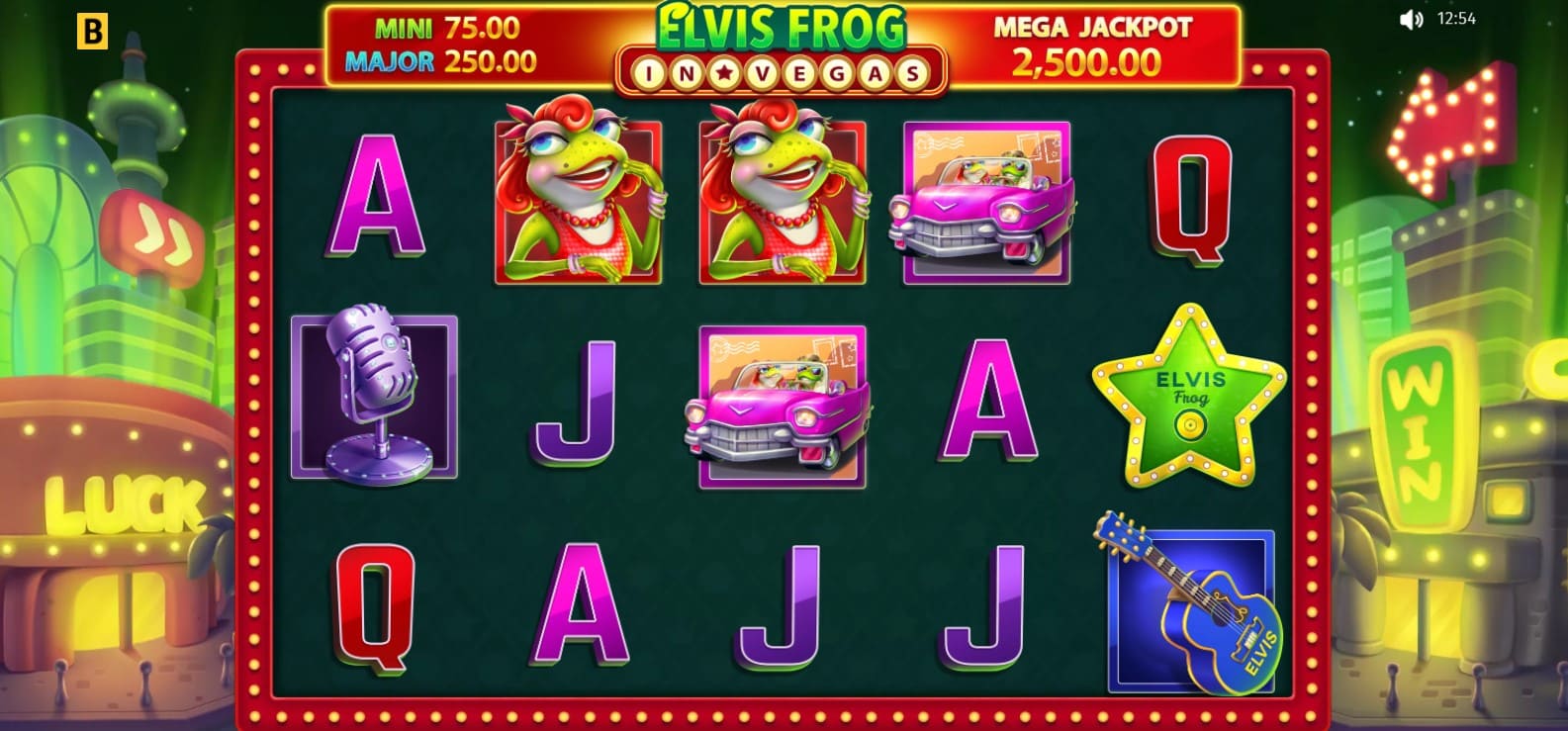 Elvis Frog w Vegas Elvis Frog w Vegas