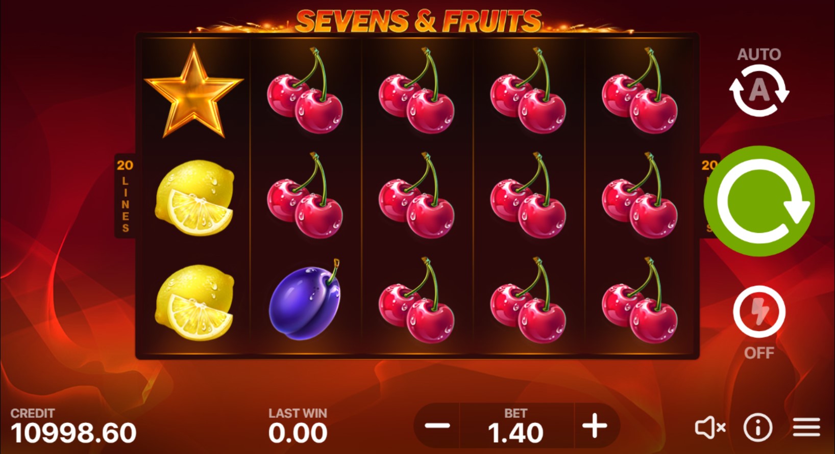 Sevens and Fruits