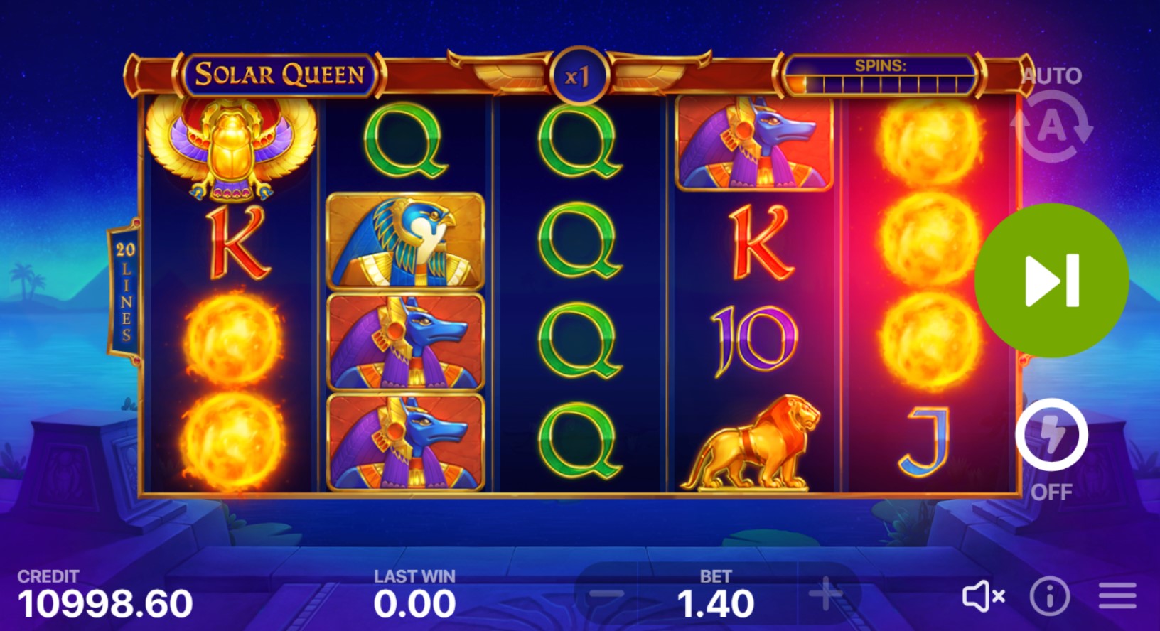 Solar Queen Megaways