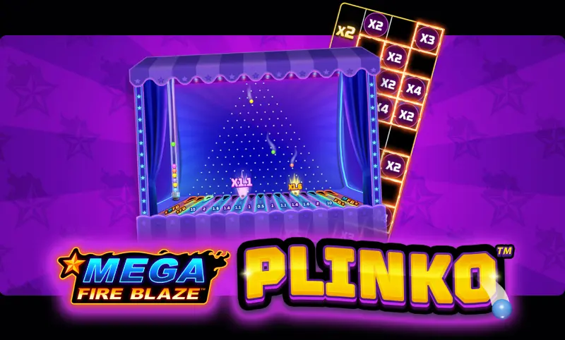 Mega Fire Blaze: Plinko Mega Fire Blaze: Plinko