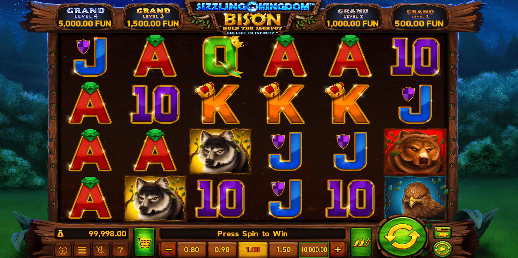 Sizzling Kingdom™: Bison Sizzling Kingdom™: Bison